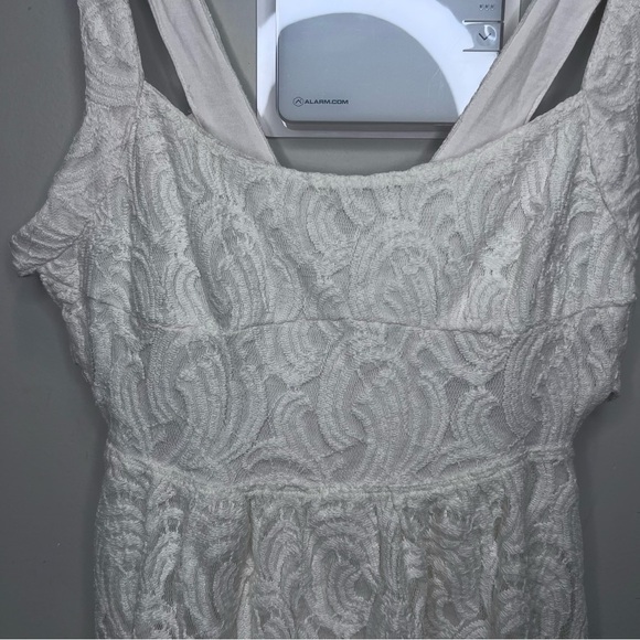 Free People Knit Crochet Mini Dress Size Small - Picture 4 of 11